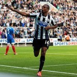 Newcastle United's Loic Remy scored in the Premier League against Hull City at St James' Park