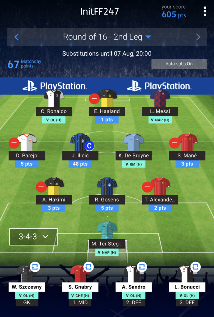 ucl fantasy draft