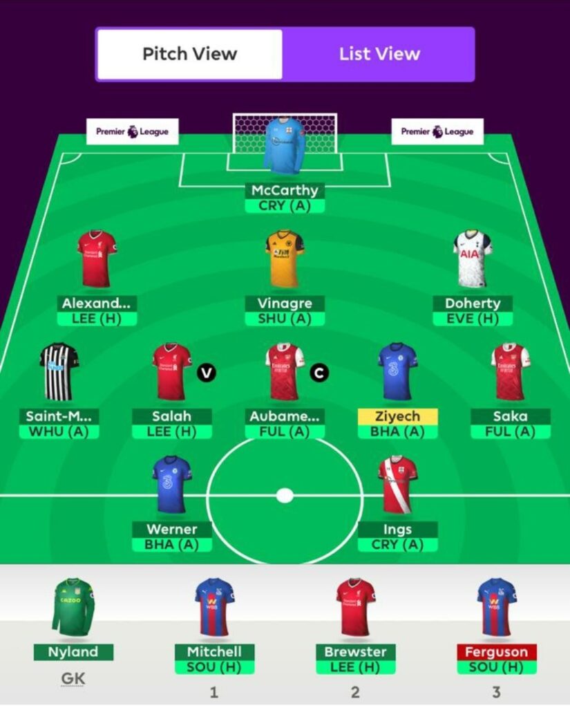 FPL GW3, MY WILDCARD DRAFT! ✓