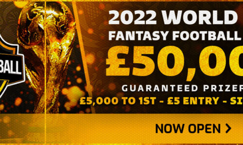 Win your share of £50,000+ in FanTeam’s 2022 Qatar World Cup Fantasy Football Tournament