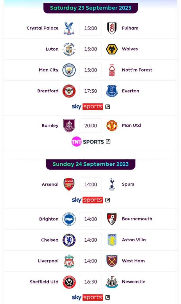 Premier League Predictions 2023/24: Gameweek 6 Picks I